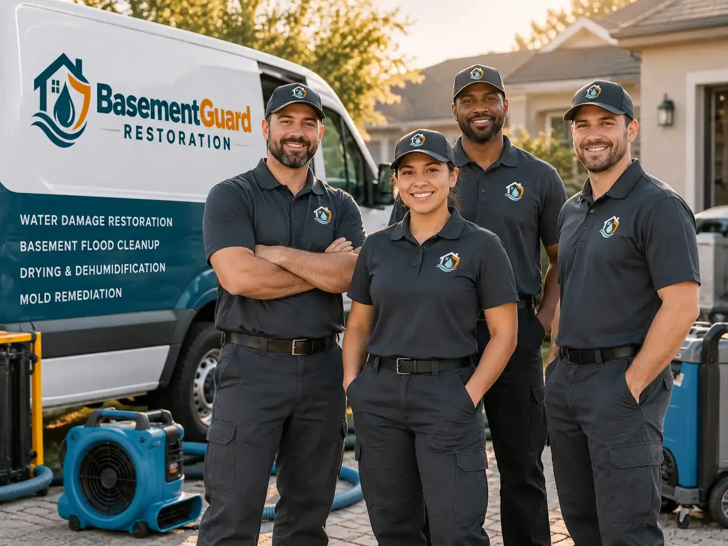 Basement Water Damage Restoration company in Sand Lake, MI